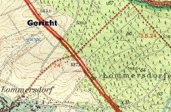 Gericht Karte