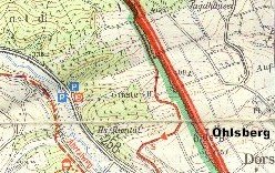 &Ouml;hlsberg/Dorsel Karte